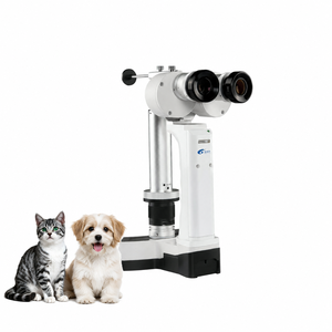 Equipo Oftálmico Veterinario de Precio Económico Oftalmoscopio Portátil y Lámpara de Hendidura Manual para Examen Ocular - Product Image 1