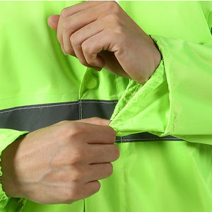 Impermeable Oxford grueso para adultos, impermeable para ciclismo y vehículos eléctricos, cubierta de protección corporal, impermeable todo en uno para motociclismo - Product Image 3