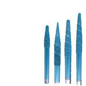 Custom-Made Brazed Diamond Tools Engravers for Irregularly Shaped Products Edge Grinding Diamond Hole Openers - Product Image 2