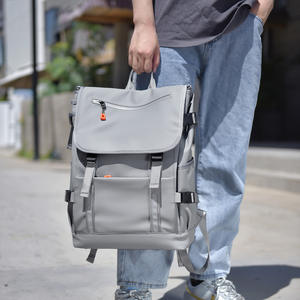 Sac à dos pour ordinateur portable avec logo personnalisé, imperméable, en tissu Oxford, antivol, fermeture éclair USB, dos souple, école, affaires - Product Image 4