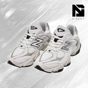 New Balance 9060 'white Black Metallic Silver' Chaussures de course pour hommes, baskets respirantes pour la marche quotidienne - Product Image 2