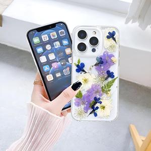 Funda para Teléfono con Diseño de Flores Púrpuras y Golondrina en Vuelo, Compatible con iPhone 17PROMAX 16PLUS 15PRO - Product Image 6