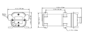 स्प्रेयर के लिए 24V 12v उच्च दबाव डायाफ्राम जल पंप खुराक पंप - Product Image 6