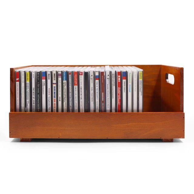Large Capacity CD Holder Household Media Disc Storage Container