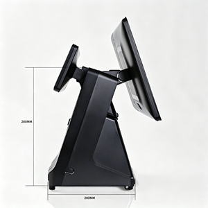 11.6 13.3 14 15 15.6 Inch POS Terminal All <b>in</b> One Cash Register Touch Screen POS System Dual Screen Payment Kiosk for Retail - Product Image 3