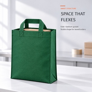 Bolsa de compras no tejida al por mayor con esquinas soldadas para caja de farmacia, servicio de impresión personalizada para mayoristas - Product Image 6