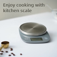Balance de cuisine numérique domestique, appareil électronique de haute qualité, pour aliments, cuisine, 5 Kg