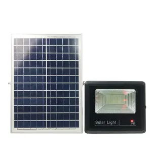 Vendita calda 1000W 2000W di sicurezza di movimento luminoso in alluminio pressofuso sensore alimentato a luci di inondazione solare con pannello