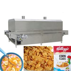 Machine automatique haute performance pour la fabrication de flocons de maïs, électrique/à gaz, avec moteur, pour ligne de production de céréales soufflées et de substituts de repas - Product Image 6