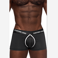 PATON Pad Pouch, sous-vêtements pour homme, couvrant les jambes hautes et doté d'une ceinture satinée de marque, style short de bain, boxer, slip, caleçon