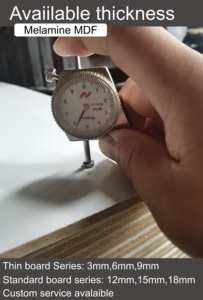 10mm 12mm 15mm 16mm 18mm 4x8 trắng hai mặt ván melamine <span class=keywords><strong>MDF</strong></span> để trang trí - Product Image 3