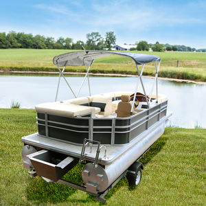 Yacht <span class=keywords><strong>de</strong></span> pêche <span class=keywords><strong>de</strong></span> luxe en aluminium <span class=keywords><strong>de</strong></span> 25 pieds avec moteur hors-bord Vente en Chine pour les sports <span class=keywords><strong>de</strong></span> rivière Matériau <span class=keywords><strong>de</strong></span> coque en <span class=keywords><strong>fibre</strong></span> <span class=keywords><strong>de</strong></span> <span class=keywords><strong>verre</strong></span> durable - Product Image 3