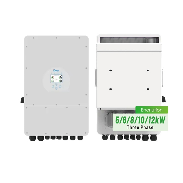 Intelligent Control Deye Three Phase Hybrid Inverter 8kW 10kw High MPPT Efficiency Three Phase Power Inverter