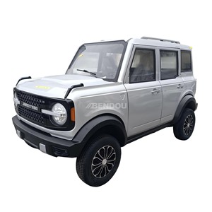 รถยนต์ไฟฟ้าขนาดเล็ก 4 ประตู 4 ที่นั่ง สไตล์ SUV ย้อนยุค กำลังไฟฟ้าต่ำ แบตเตอรี่ลิเธียม เหมาะสำหรับครอบครัวและผู้ใหญ่ ใช้เดินทางในชีวิตประจำวัน กำลังขายดี - Product Image 4