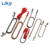 LJXH 12V 220V Type U Elément chauffant électrique à immersion Résistance chauffante 100W 200W 500W 1000W 2000W avec câble pour seau d'eau