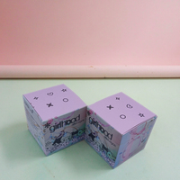 Petite boîte-cadeau en carton avec logo personnalisé Nouveau design avec emballage de jouets mystérieux à l'aveugle Matériaux recyclés
