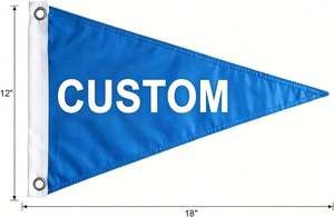 Banderas Personalizadas de Doble Cara 100% Poliéster, Banderas de Exterior Personalizables con Impresión - Product Image 2