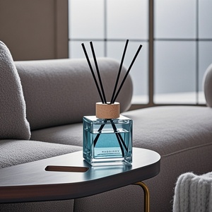 Difusor de Aroma de Madera Flotante en Botella de Vidrio Desechable para Suite de Hotel Boutique y Habitación VIP - Product Image 2