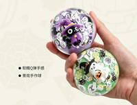 USA Wholesale Original Halloween DIY Stress-Relief Ball Thermoplastic Rubber Slow-Rebound Squishy Pumpkin Toy for Adult Squeeze