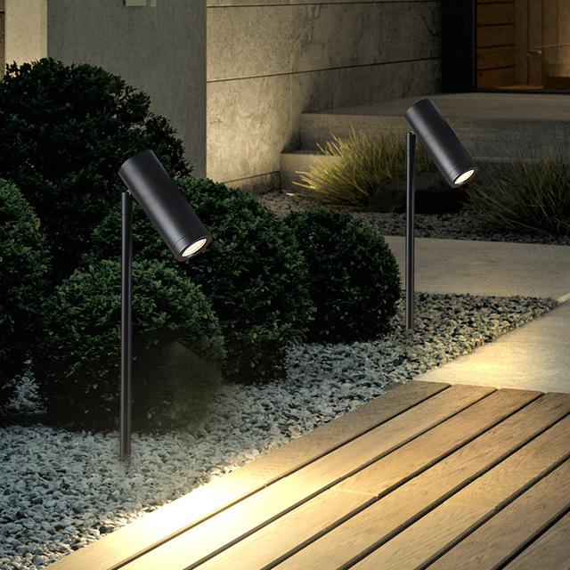 Hot Sale Electric Aluminum IP65 Adjustable 12V 220V 110V Waterproof Outdoor Led Spotlights Landscape Garden Light