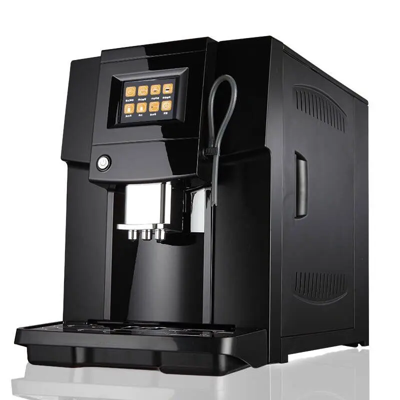 バーセットオフィス自動販売機カプチーノコーヒーメーカーマチン商用全自動手動レバーエスプレッソ自動コーヒーマシン