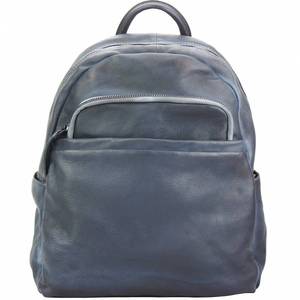 Mochila de Cuero Hecha a Mano, Ligera y Duradera, con Diseño de Múltiples Compartimentos con Cierre, para Viajes, Oficina y Uso Casual - Product Image 4