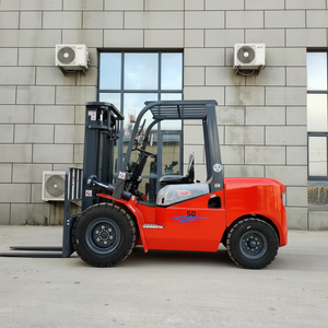 Carretilla elevadora eléctrica completa, palé eléctrico con batería con abrazadera para rollo de papel - Product Image 1