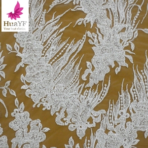 <span class=keywords><strong>2022</strong></span> vente en gros français dentelle Tulle séquence élégante dentelle de mariage perlée <span class=keywords><strong>marché</strong></span> de dubaï HY1425 - Product Image 4