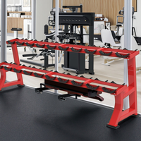 ST-8050 Vente directe d'usine, support d'haltères réglable en acier pour entraînement corporel, support d'haltères double