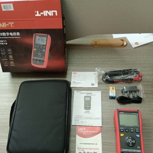 Medidor LCR UNI-T UT612 2000H 20mF 200MΩ L/C/R/DCR/Q/D/<span class=keywords><strong>ESR</strong></span> Retención de Datos Auto LCR Comprobación y Medición - Product Image 3