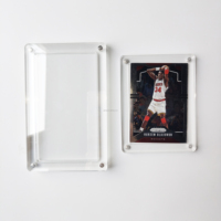 Étui magnétique en acrylique pour cartes gradées, support pour cartes Pokémon, cadre pour cartes gradées, étui en acrylique pour cartes à collectionner