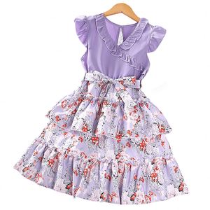 white christmas dresses Summer Loving Girls Reine Dress Bouquet Floral / Y/6