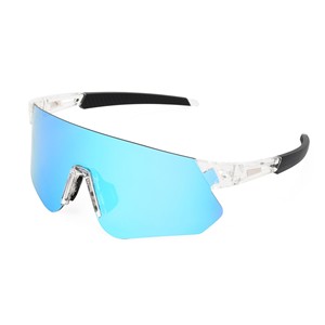 Lunettes de soleil polarisées pour le cyclisme, sans monture, verres en PC, protection UV 100%, lunettes de sport multifonctionnelles - Product Image 3