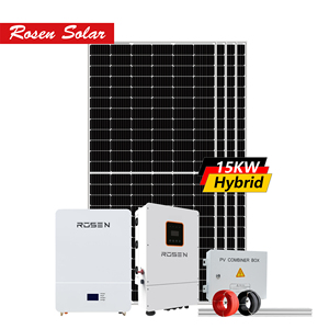 Giải pháp năng lượng mặt trời lai 15KW Cắm và chơi với hệ thống lưu trữ pin 30kwh <span class=keywords><strong>2025</strong></span> Giảm giá lớn - Product Image 5