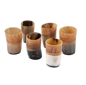 ฮอร์นแก้วดื่มเบียร์แก้วสำหรับงานเลี้ยงแต่งงานแก้วสีธรรมชาติ - Product Image 2