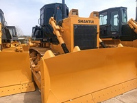 Bulldozer Shantui SD22 d'occasion économique avec moteur Weichai, chenilles allongées, dozer moyen, vente directe