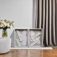 Décor mural en boîte à ombre personnalisée et décor mural encadré OEM ODM pour les importateurs et marques de meubles de maison du Moyen-Orient