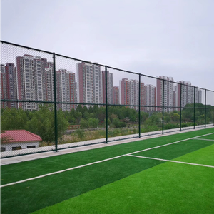 Clôture de stade en PVC galvanisé, écologique, facile à assembler, filet de <span class=keywords><strong>cage</strong></span> de football avec mailles en forme de diamant pour une utilisation sur les terrains de football de <span class=keywords><strong>jardin</strong></span> - Product Image 3