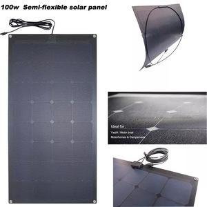 Système solaire photovoltaïque portable flexible 100W pour extérieur, d'urgence, XDSP01 100W, solaire semi-flexible - Product Image 5