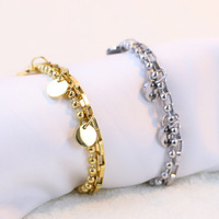 Bracelet à double rangée Zhongzhe, chaîne de bracelet, plaqué or 18 carats, bijoux de mode, bracelets en acier inoxydable, bracelet étanche