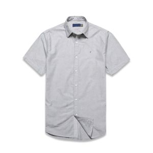 Vêtements pour hommes RL, <span class=keywords><strong>chemise</strong></span> brodée pour hommes <span class=keywords><strong>Ralph</strong></span> <span class=keywords><strong>Lauren</strong></span>, coton pur, <span class=keywords><strong>chemise</strong></span> brodée de haute qualité avec petite étiquette de couleur - Product Image 3