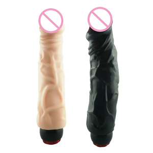 Dildo de simulación grueso, de vibración única, impermeable, para mujer adulta, Ningbo Lekang, envío directo de un solo artículo, superventas en comercio exterior - Product Image 1
