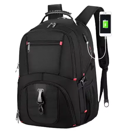 Personalizar durável impermeável 16 polegadas homens e mulheres viagens de negócios anti-roubo USB Laptop Mochilas