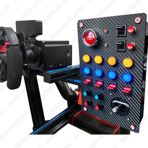 Accessoires de jeu d'intérieur <span class=keywords><strong>Sim</strong></span> Racing contrôleur de boîtier de commande central pour simulateur de conduite bouton de commande de parc d'aventure - Product Image 4