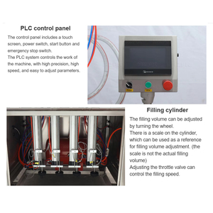 HZPK Automatic 4 Head Filling Machine Pet Water Detergent <b>Dropper</b> <b>Bottle</b> 5 Gallon Drinking Liquid Filling Machine Equipment - Product Image 4