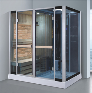 Thiết Kế Hiện Đại Phòng Tắm Trong Nhà Hơi Nước Ướt Phòng Tắm Hơi Kết Hợp Trang Chủ Phòng Hơi Nước Spa Bộ Vòi Hoa Sen - Product Image 5