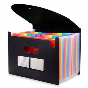 Vente flash - Boîte de classement accordéon A4 de haute qualité, extensible, pour documents et dossiers de grande capacité - Product Image 2