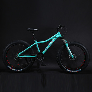 Sepeda Gunung Ban Lebar 26 inci <span class=keywords><strong>Viper</strong></span> Snowmobile 4.0, Kecepatan Variabel, Rem Cakram Ganda, Rangka Baja Karbon Tinggi Biasa - Product Image 1