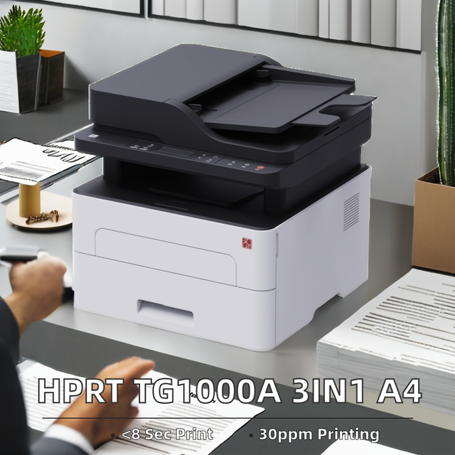 Hanin Office Multifunction Laserjet Black A4 Printer TG1000A Mfp Machine Laser Copier for Photocopier Factory