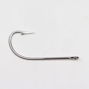 Mustad Norway Origin Angelhaken Edelstahl haken 8-8/0 # 34007SS Angelhaken